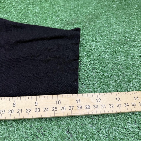 Vintage Jacksons Shirt Mens Medium Black White Raglan Victory Tour 1984 - Picture 7 of 9